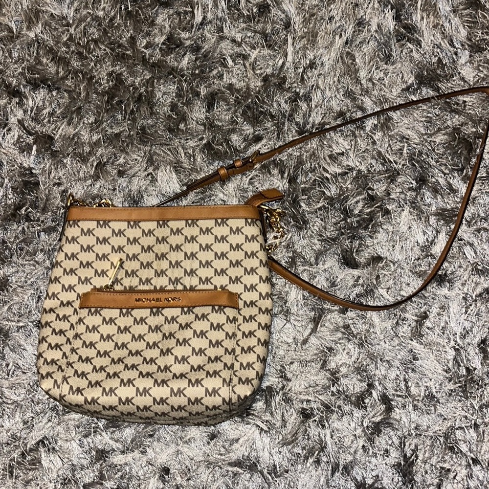 Michael Kors Jet Set Charm North/South Flat Crossbody